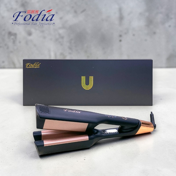 Fodia 富麗雅 U型波浪三管夾 / 韓系蛋捲棒