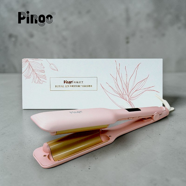 PINGO Royal K9 外噴式負離子波浪蛋捲夾