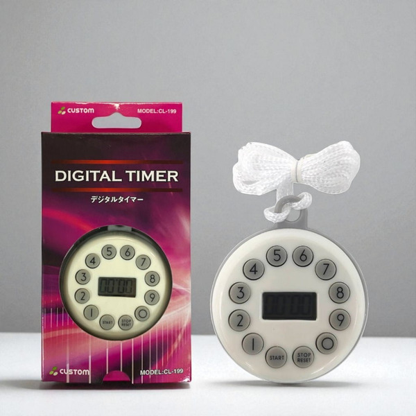 CUSTOM CL-199 圓形數位計時器(日本)
