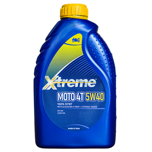 【義大利 X-TREME】 (4T機車) 5W40 專用機油 - 道路性能版 機油