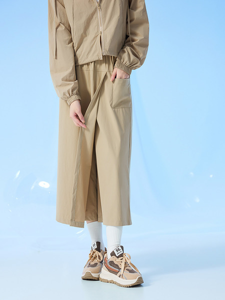 Air COOL UV IceFlow UV Protective Wide Leg Cropped Trousers (S~4XL)