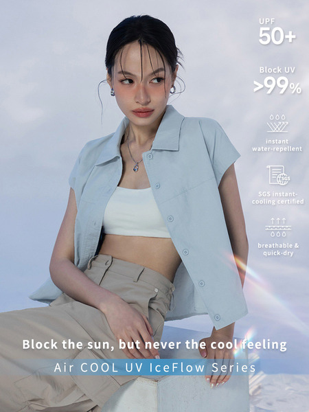 Air COOL UV Cropped Sun Protection Shirt