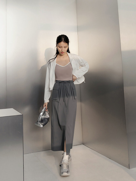 Air COOL UV Air COOL UV Slit Sun Protection Maxi Skirt