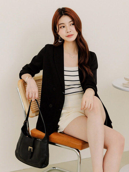 Double-Crossed Blazer