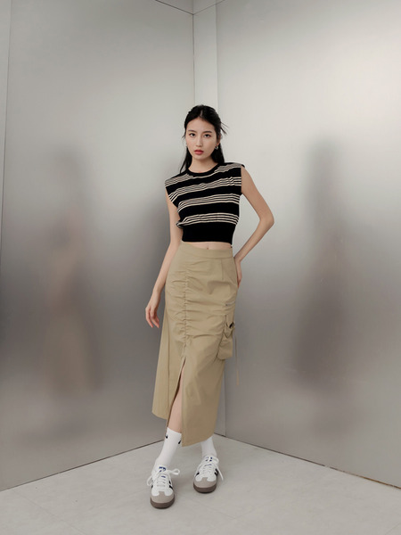 Air COOL UV Air COOL UV Sun-Shielding Split Maxi Skirt