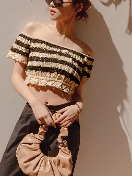 Two-Way Knit Crop Top