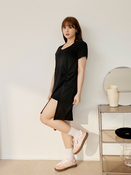 Cloud Dress: Sweetheart Neck Mini Dress