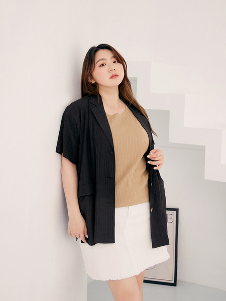 Textured Blazer Jacket