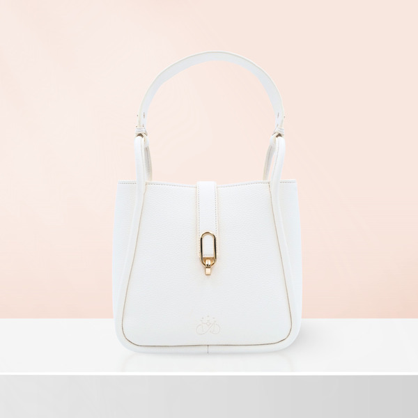 【Malka】白色簡約托特包｜日常通勤百搭手提包