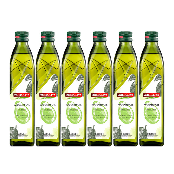 【4月春遊好食光】茉麗華 MUELOLIVA 酪梨油 500ml*４/６入