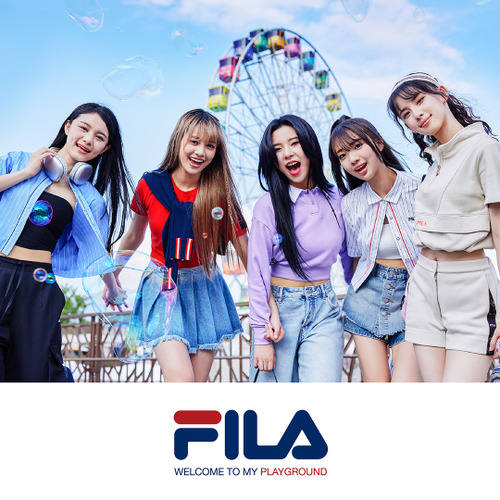 新大勢冠軍女團驚喜合作 FILA X GENBLUE幻藍小熊 早春系列「幻遊世界」甜美登場！ FILA官方購物網站