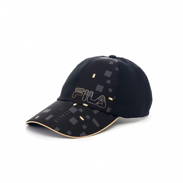 FILA 時尚LOGO帽/棒球帽-黑色 HTY-1101-BK