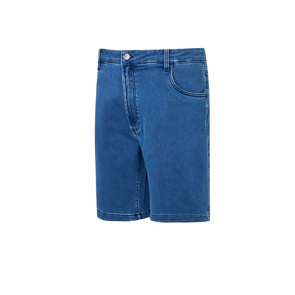 FILA 男牛仔短褲-藍色 1SHY-1812-BU