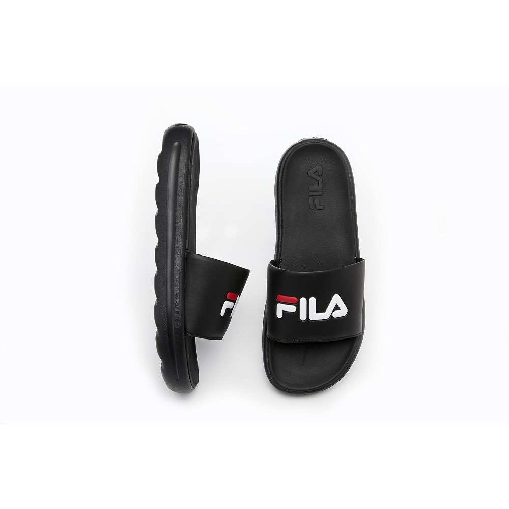 FILA DRIFTER TUBE v2 中性拖鞋-黑4-S137X-002 FILA官方購物網站