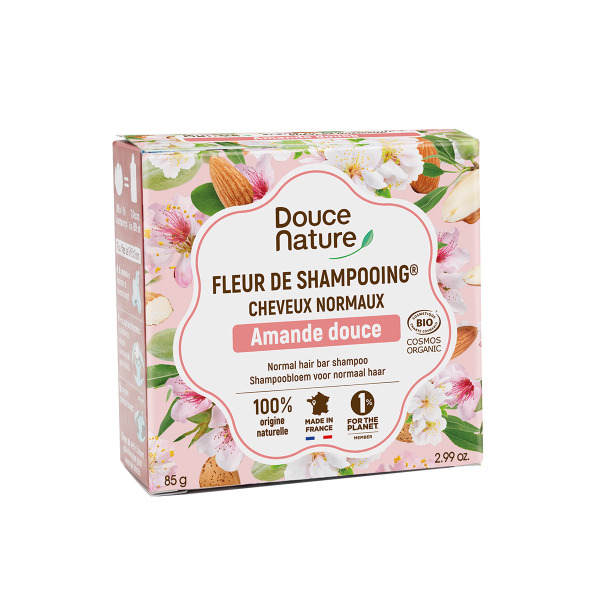 Douce Nature地恩 花型洗髮餅-中性頭皮 85g
