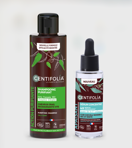 Centifolia 有機洗髮調理組-油性頭皮