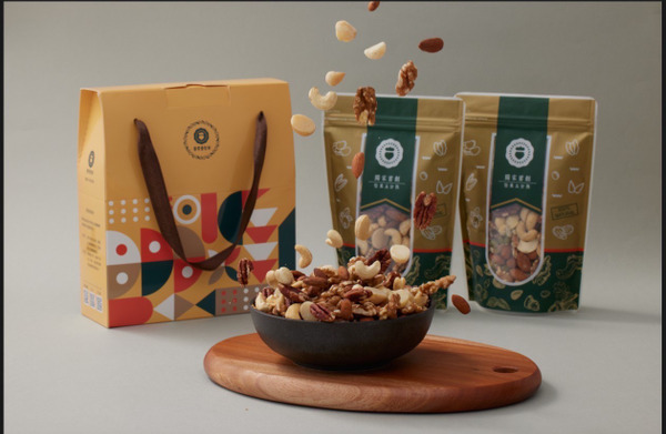 時尚堅果禮盒二入裝