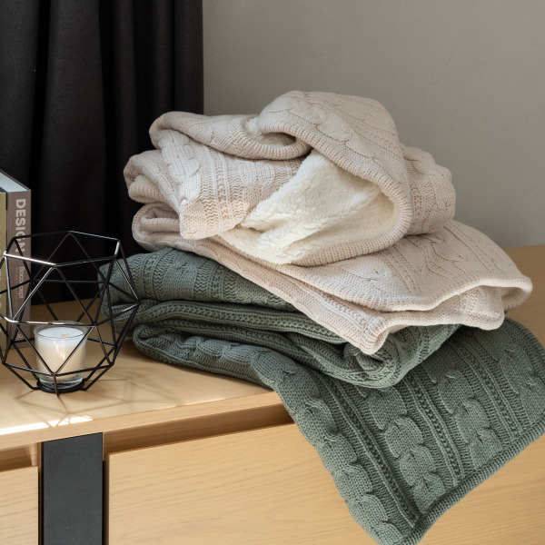 羔羊絨編織毯 Heima Living