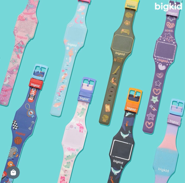 韓國bigkid-LED電子香香手錶