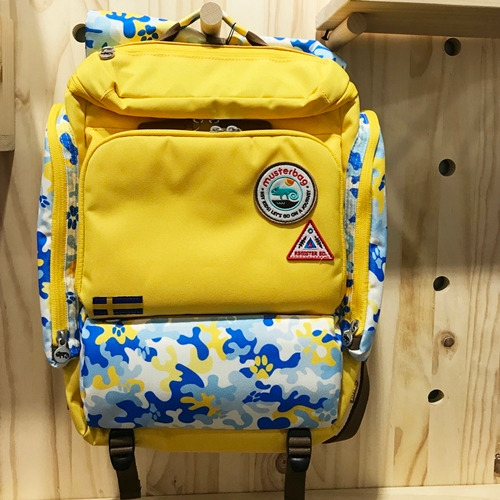 小學生書包-musterbag-瑞典黃(不含提袋)