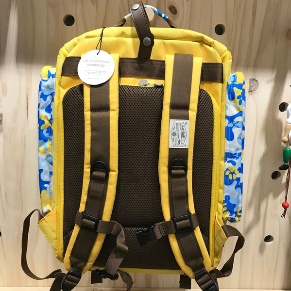 小學生書包-musterbag-瑞典黃(不含提袋)