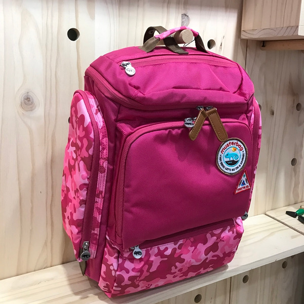 小學生書包-musterbag-深粉紅色(不含提袋)