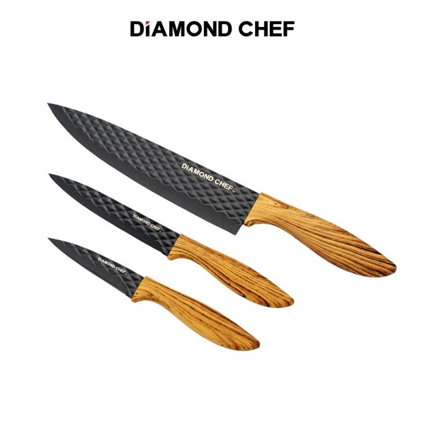 石墨烯鑽石紋萬用刀3件組
