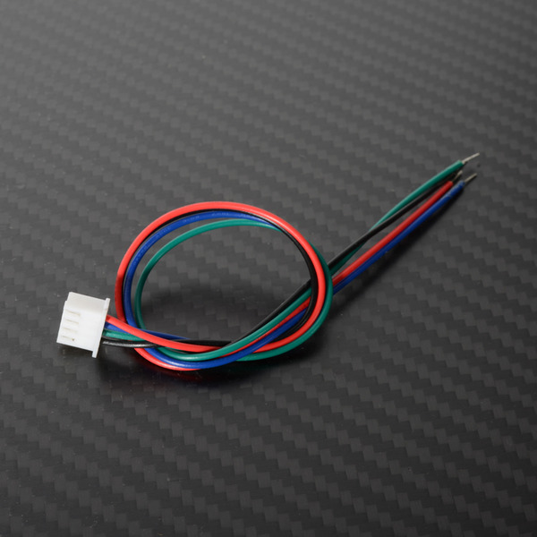 XH2.5轉裸線 4P接頭信號傳輸線 步進馬達 20cm