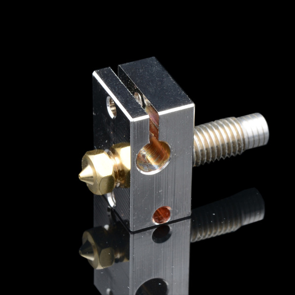 高硬度 高導熱 紅銅合金鍍鎳E3D V6 加熱塊