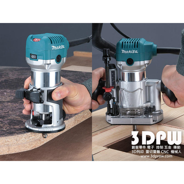 日本 Makita 牧田 RT0700C 雕刻修邊機 可搭配CNC雕刻機使用