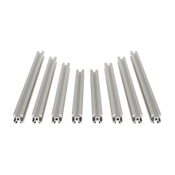 現貨 高品質 歐規2020 黑色 銀色鋁擠條 250mm 300mm 350mm 400mm