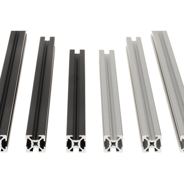 現貨 高品質 歐規2020 黑色 銀色鋁擠條 250mm 300mm 350mm 400mm