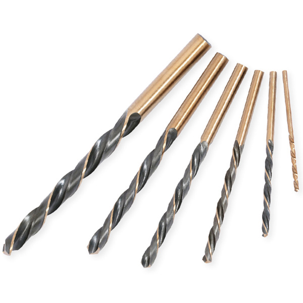 高速鋼鑽頭 不鏽鋼含鈷 公制 0.6-7.5mm 木材 金屬 可用 各種電鑽適用 麻花螺旋鑽頭