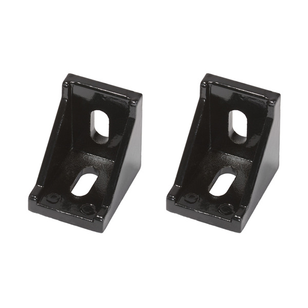 歐規3030鋁擠條 兩色 90度固定角件