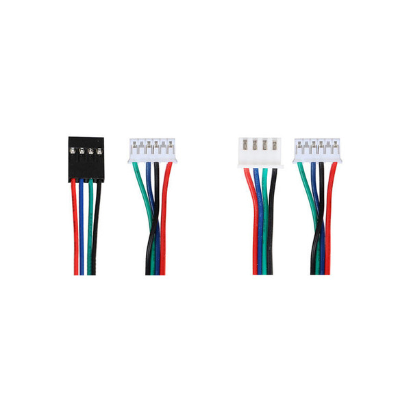 高品質多芯排線 步進馬達信號線 延長線 步進電機 杜邦接頭XH接頭 6P轉4P PH轉XH 4P排線 彩排線