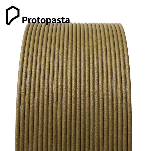 進口 Protopasta 黃銅線材 金屬PLA Brass-filled HTPC1705-BRA