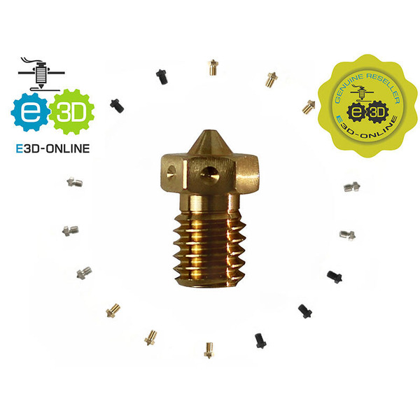 台灣現貨E3D原廠授權 V6噴嘴 Brass Hardened Steel Stainless