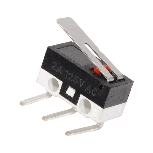 微動開關 限位開關 帶柄3腳右90度彎角 創想系列限位維修 滑鼠維修