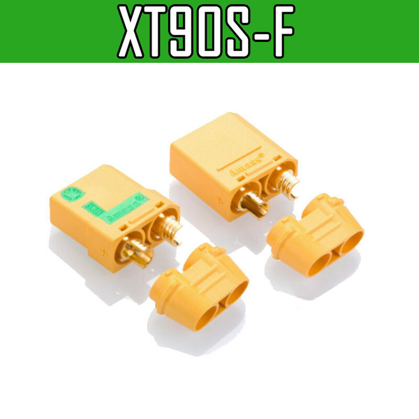 正廠 Amass XT90S-F XT-90H-M 鍍金高電流接頭 帶保護蓋 XT90