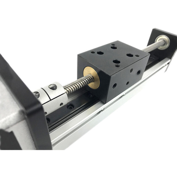 精密T型螺桿線性滑軌滑台模組 包含42型步進馬達 導程2/4/8mm