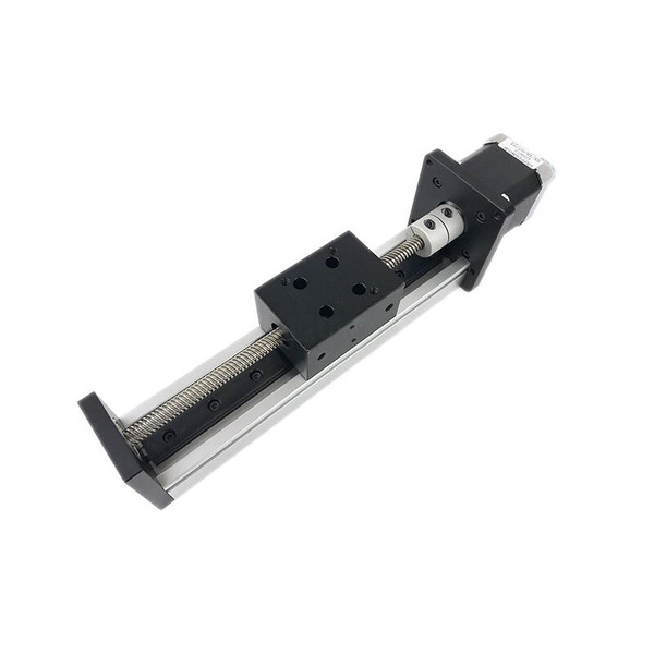 精密T型螺桿線性滑軌滑台模組 包含42型步進馬達 導程2/4/8mm