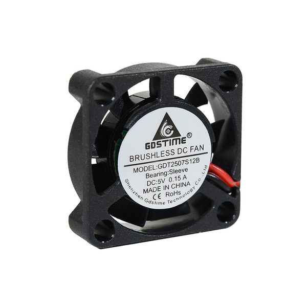 GDS風扇 2507 5V/12V 2P PH2.0 含油 GDSTIME
