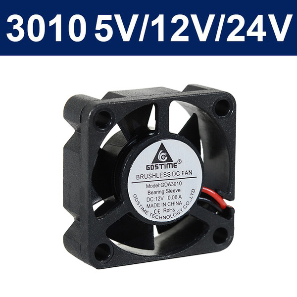 GDS風扇 3010 5V/24V 2P XH2.54 含油 GDSTIME