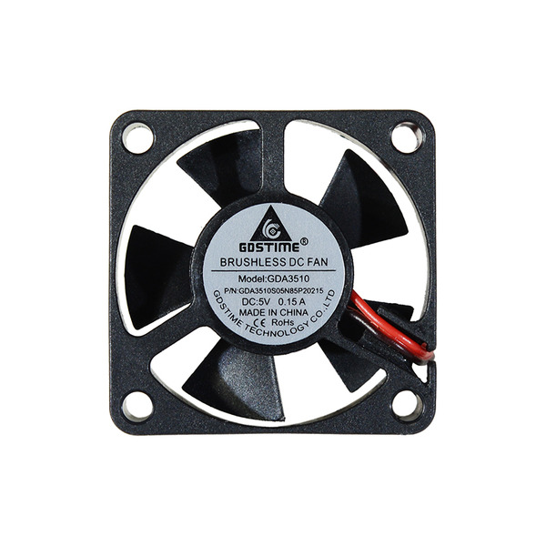 GDS風扇 3510 5V/12V 2P PH2.0 XH2.54 含油 GDSTIME