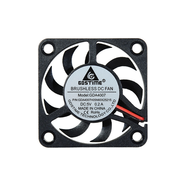 GDS風扇 4007 5V/12V 2P XH2.54 含油 GDSTIME