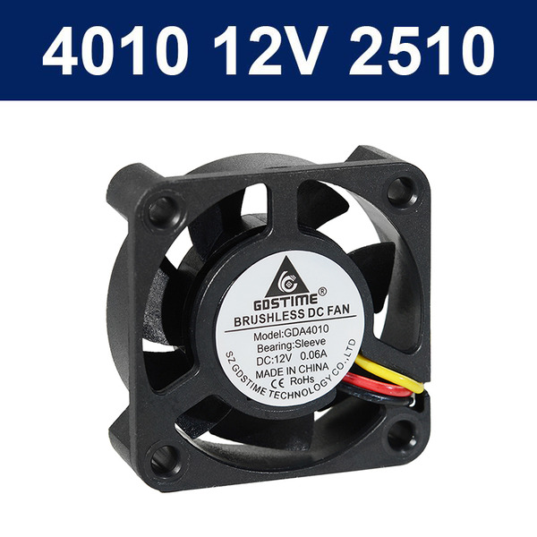 GDS風扇 4010 12V 3P 2510 含油 GDSTIME