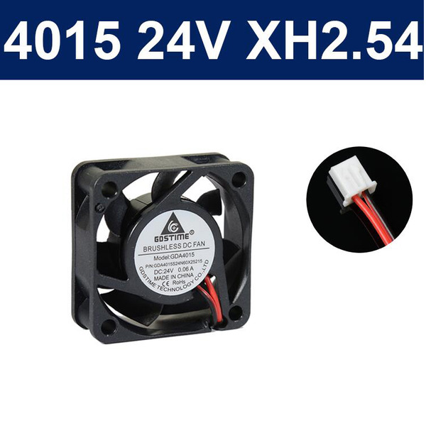 GDS風扇 4015 5V/12V24V 2P XH2.54 含油 滾珠軸承 GDSTIME