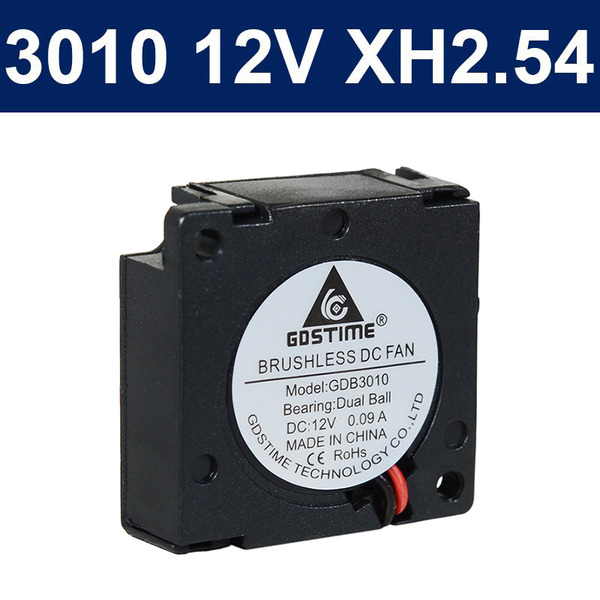 GDS風扇 3010 12V 2P XH2.54 側吹 雙滾珠軸承 GDSTIME
