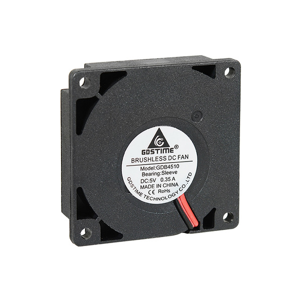 GDS風扇 4510 5V 2P XH2.54 測吹 雙滾珠軸承 GDSTIME