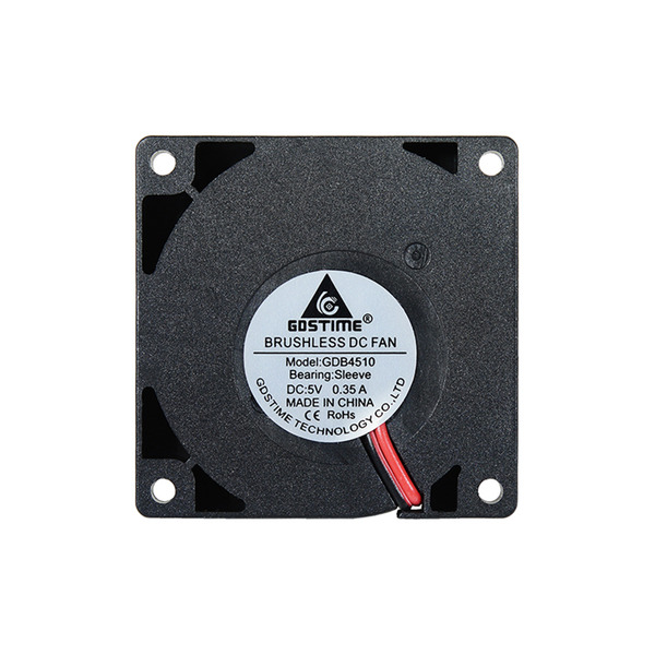 GDS風扇 4510 5V 2P XH2.54 測吹 雙滾珠軸承 GDSTIME